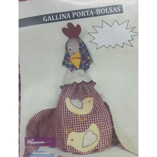 Kit Gallina portabolsas