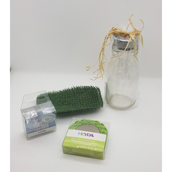 Kit botella decorativa