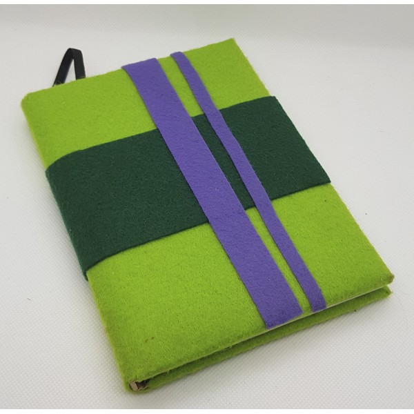 Kit agenda de fieltro