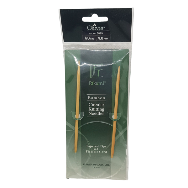 Agujas circulares bambu