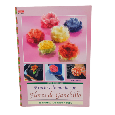 Broches de moda con flores...
