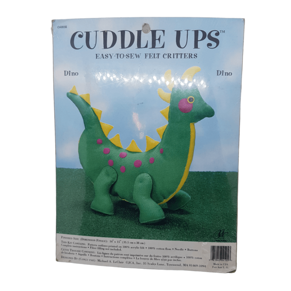 Kit dinosaurio de fieltro