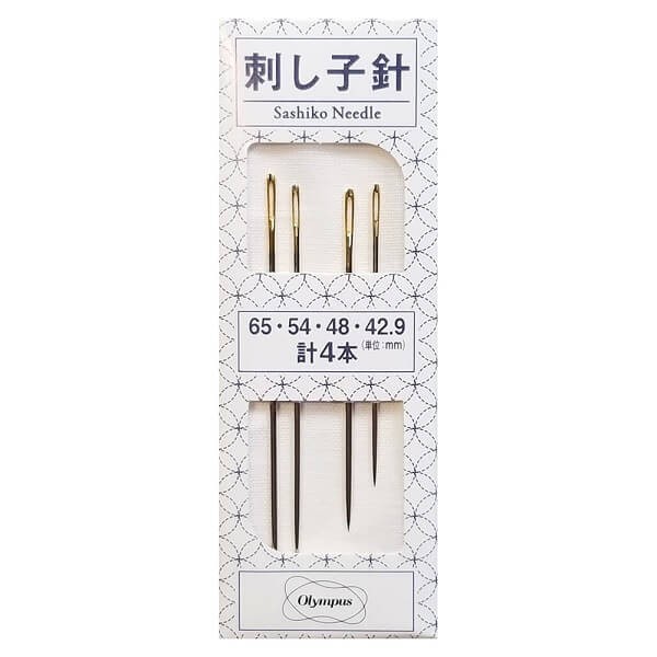 Agujas de sashiko (4 agujas)