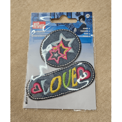 Parche love - estrella pequeña