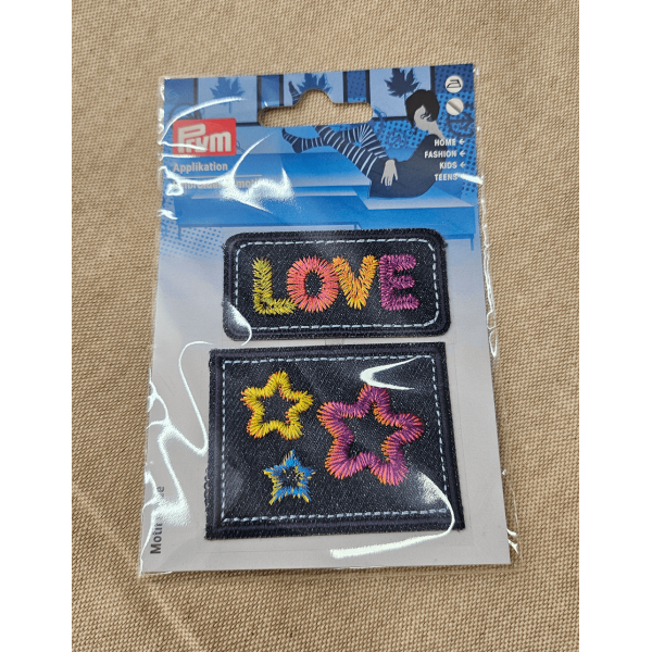 Parche love - estrella grande