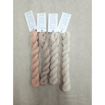Pack de lanitas finitas Crema