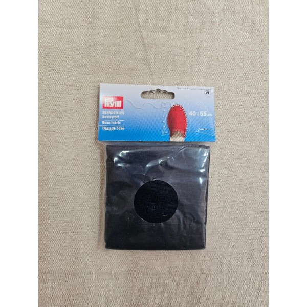 Tela base de alpargata Azul