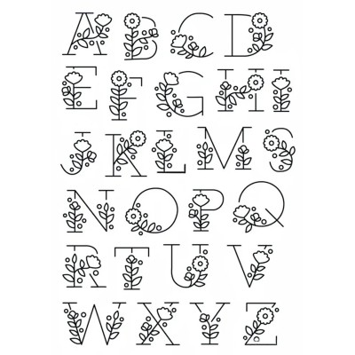 Sticker de bordado...