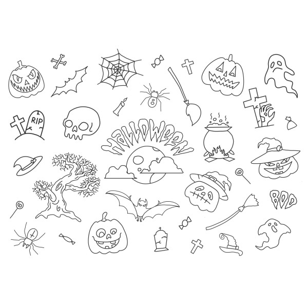 Sticker de bordado (Halloween 2)