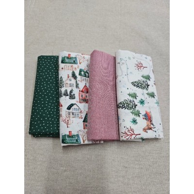 Pack de telas navidad