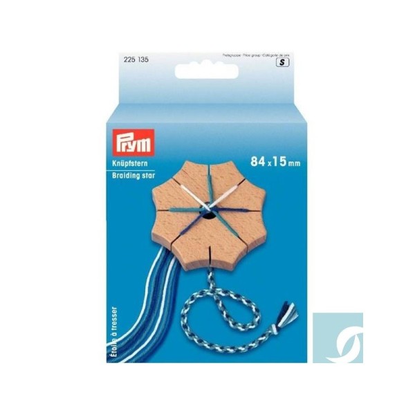 Estrella para trenzar