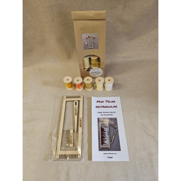 Kit de minitelar rectangular