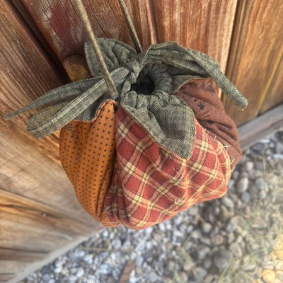 Patrón bolso calabaza