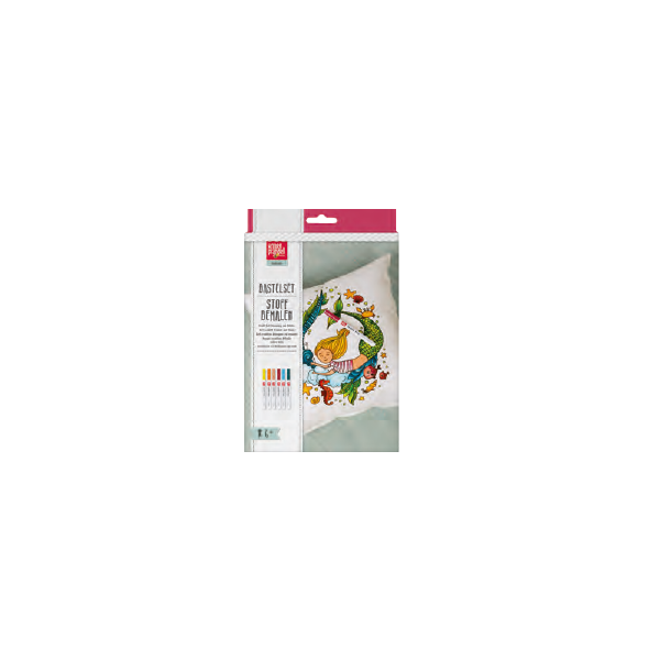 Kit de cojín para colorear sirena