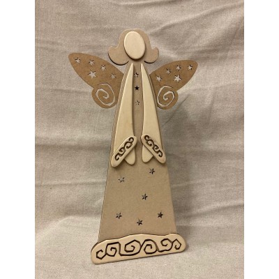 Angel de madera